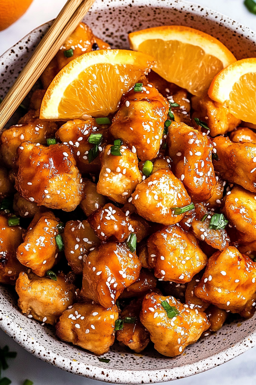 orange chicken