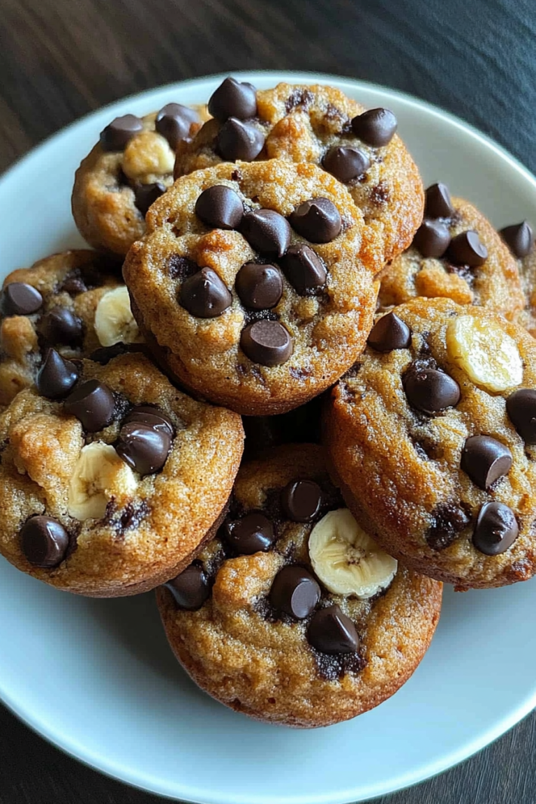peanut butter banana muffins