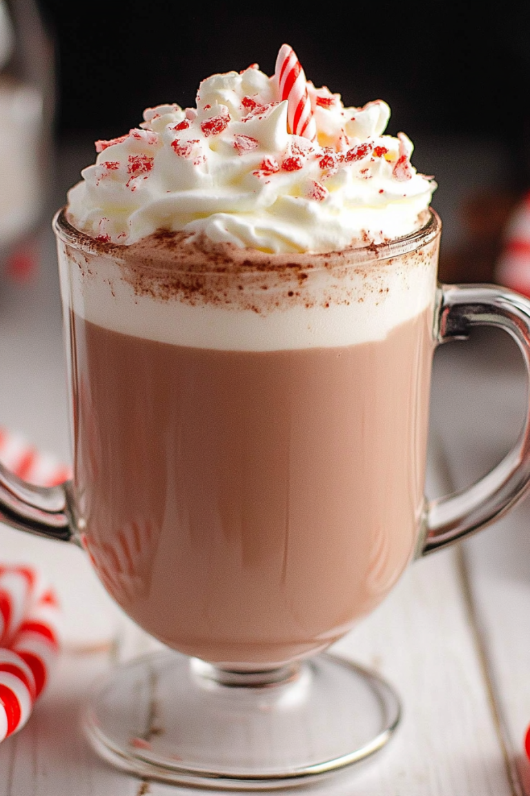 peppermint hot chocolate