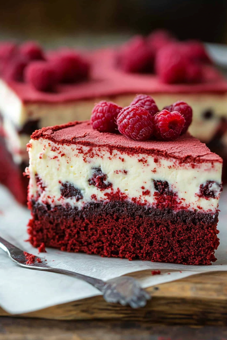 red velvet cheesecake