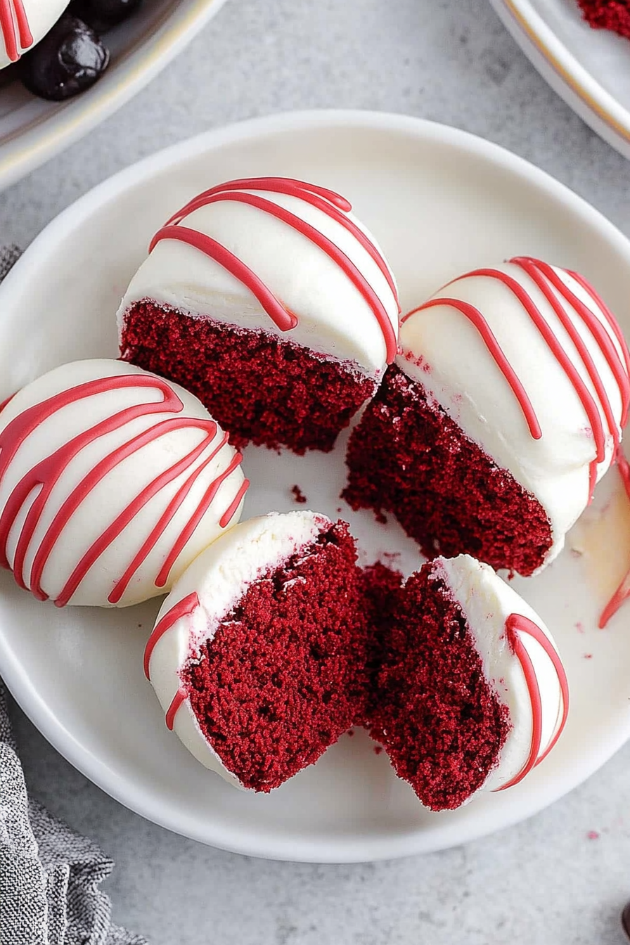 red velvet cheesecake