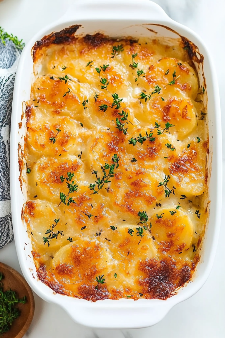 scalloped potatoes