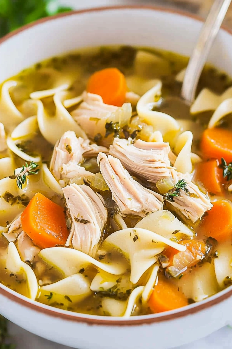 turkey noodle soup