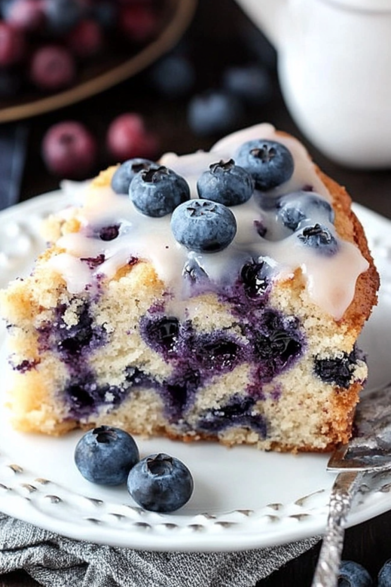 blueberry cake