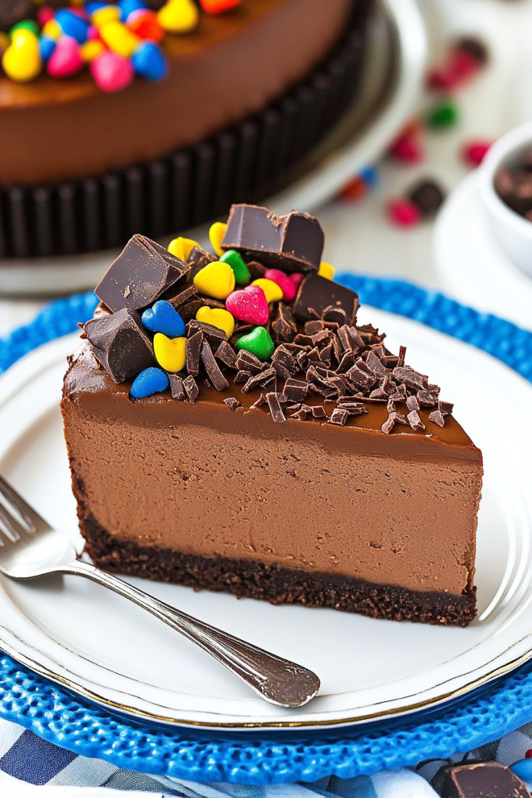 chocolate cheesecake