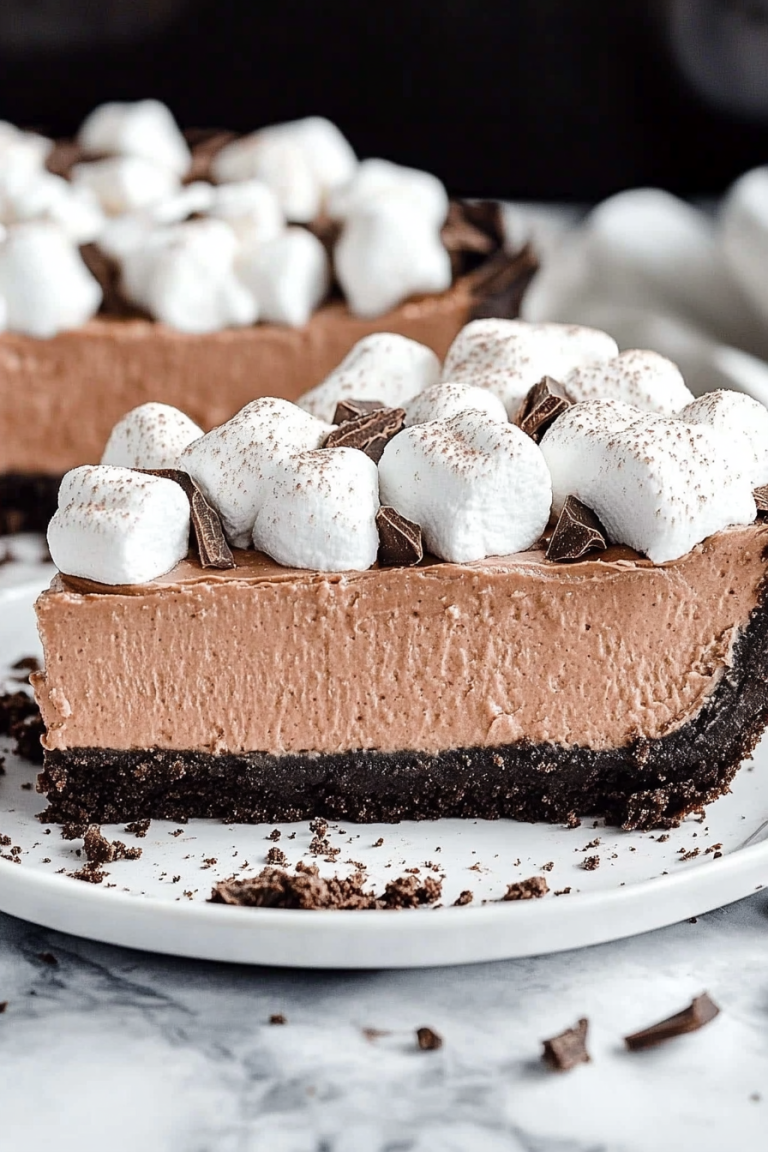chocolate marshmallow pie