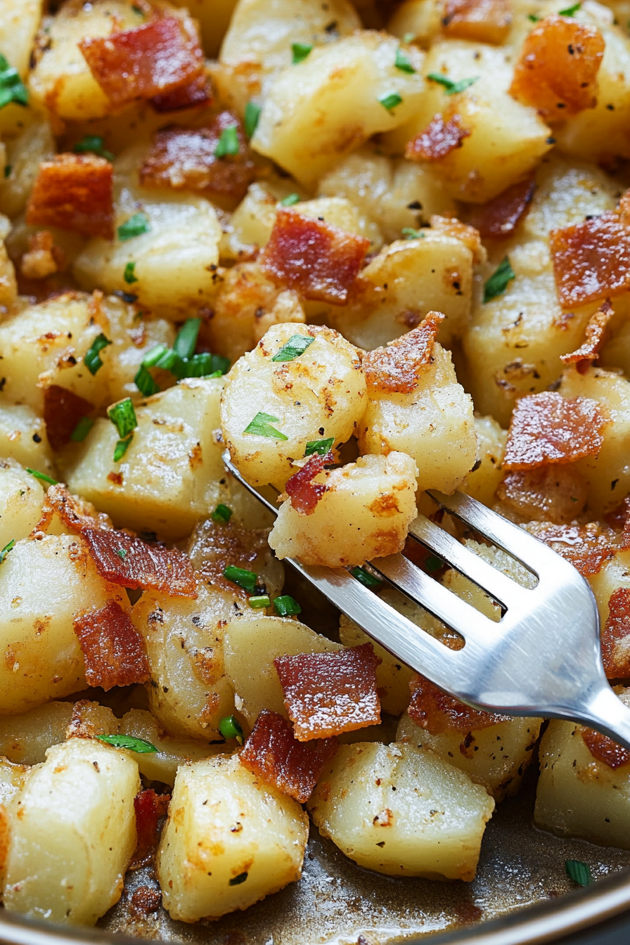 crispy potatoes