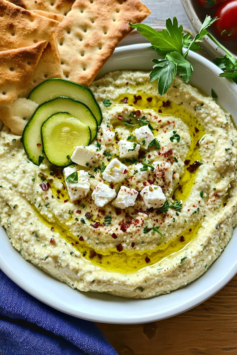zucchini feta dip