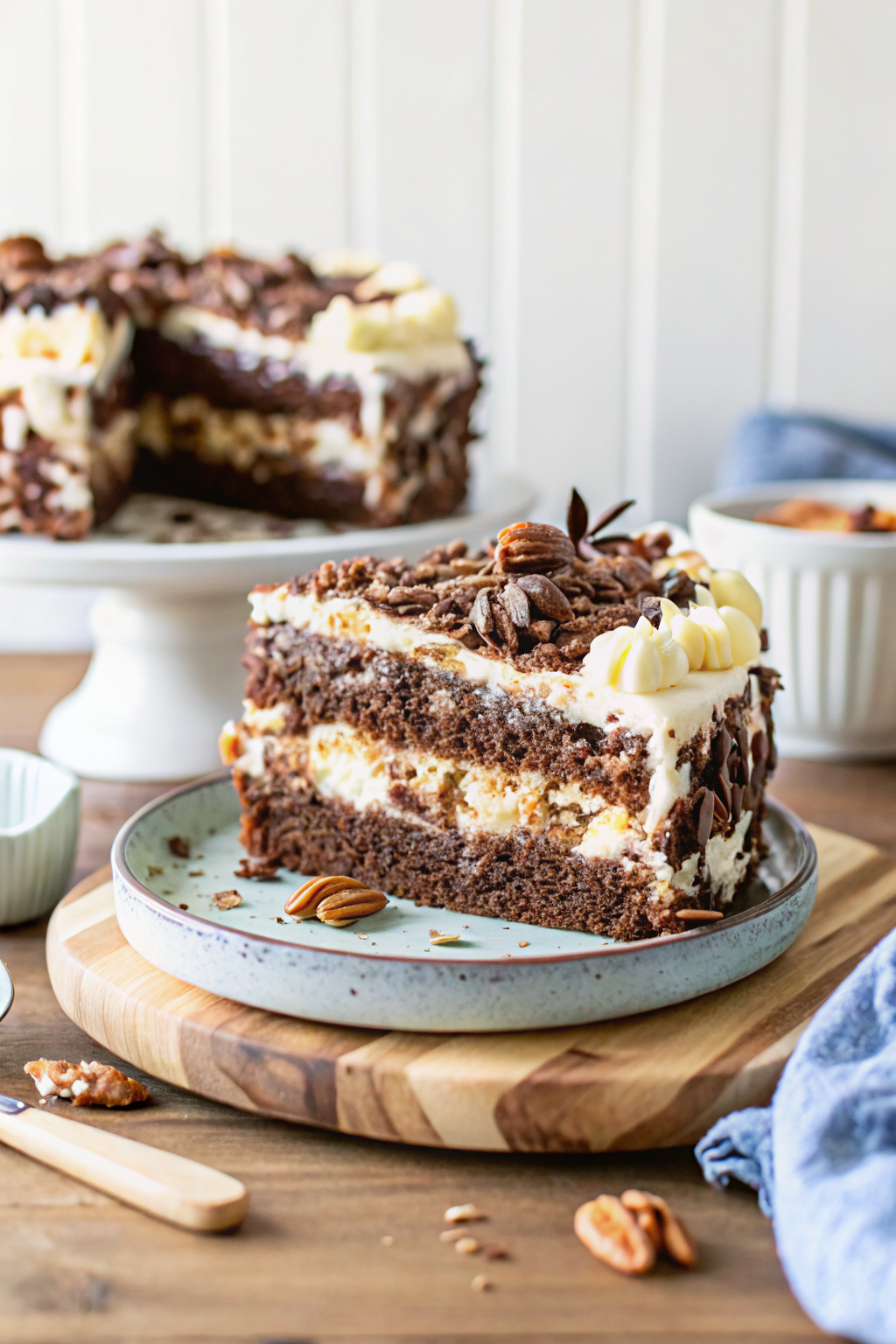 Almond Joy Layer Cake