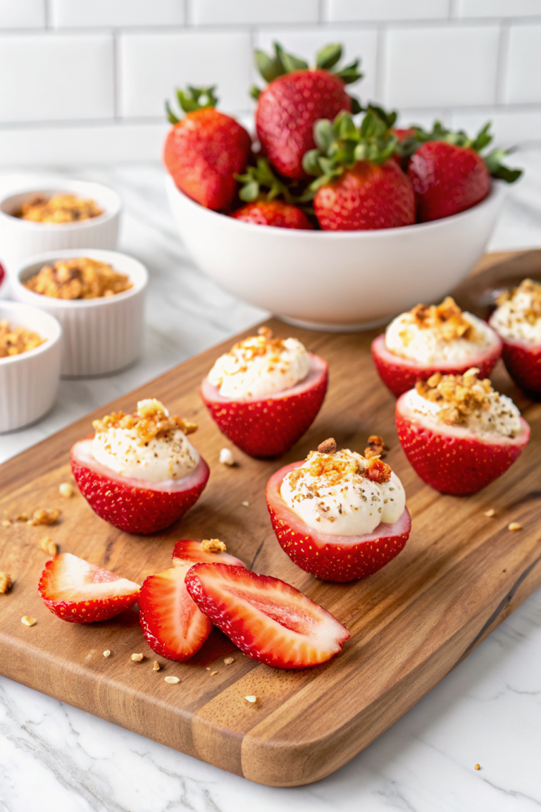 Deviled Strawberries