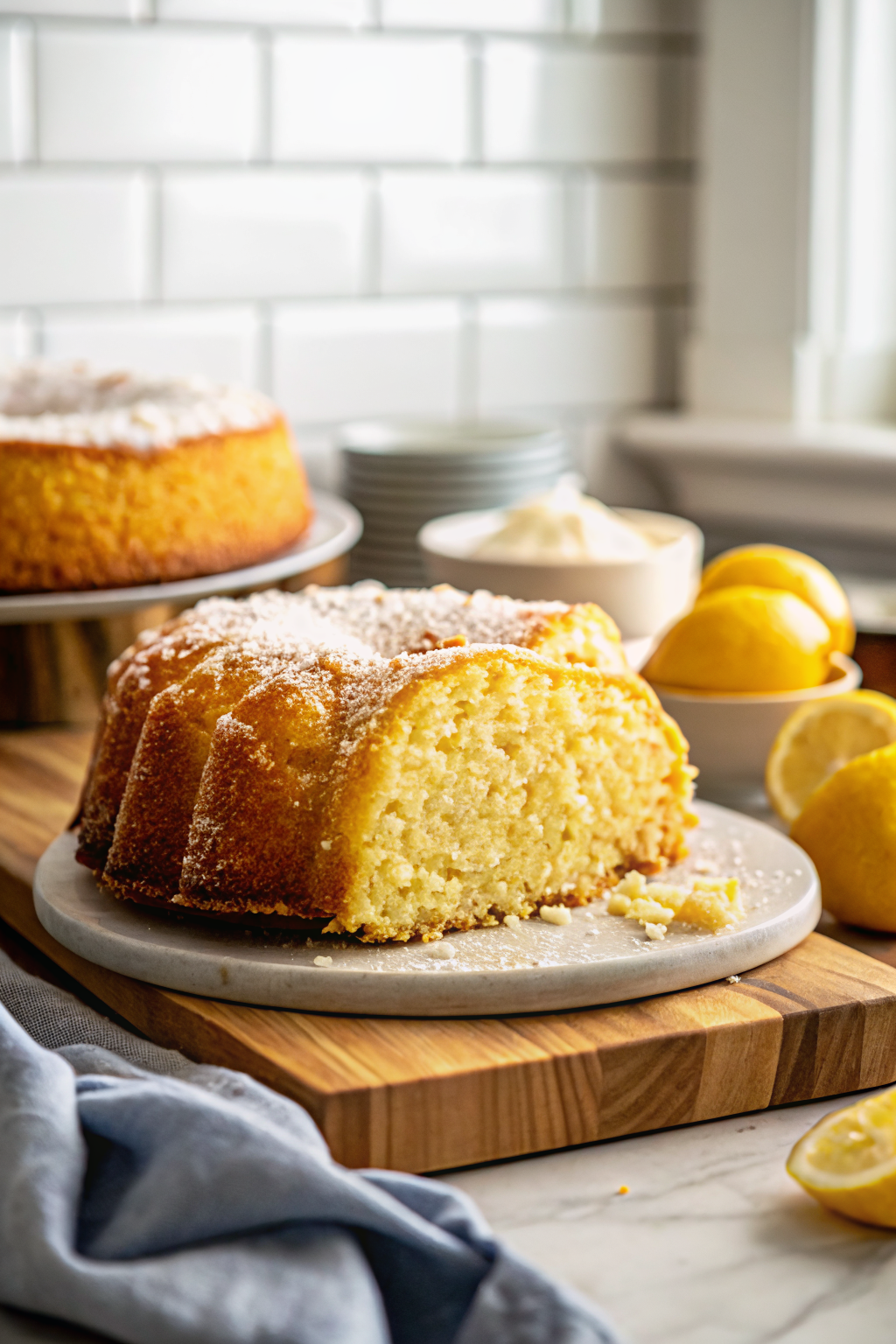Easy Lemon Butter Cake