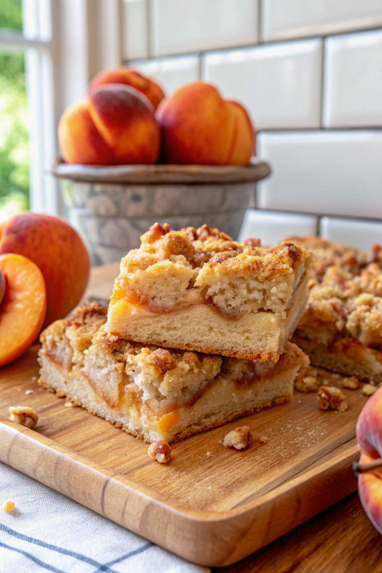 Peach Coffee Cake