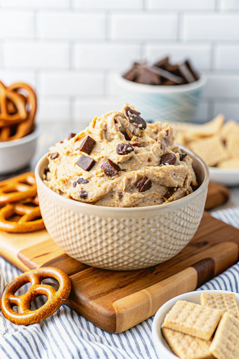 Reeses Peanut Butter Cookie Dough Dip